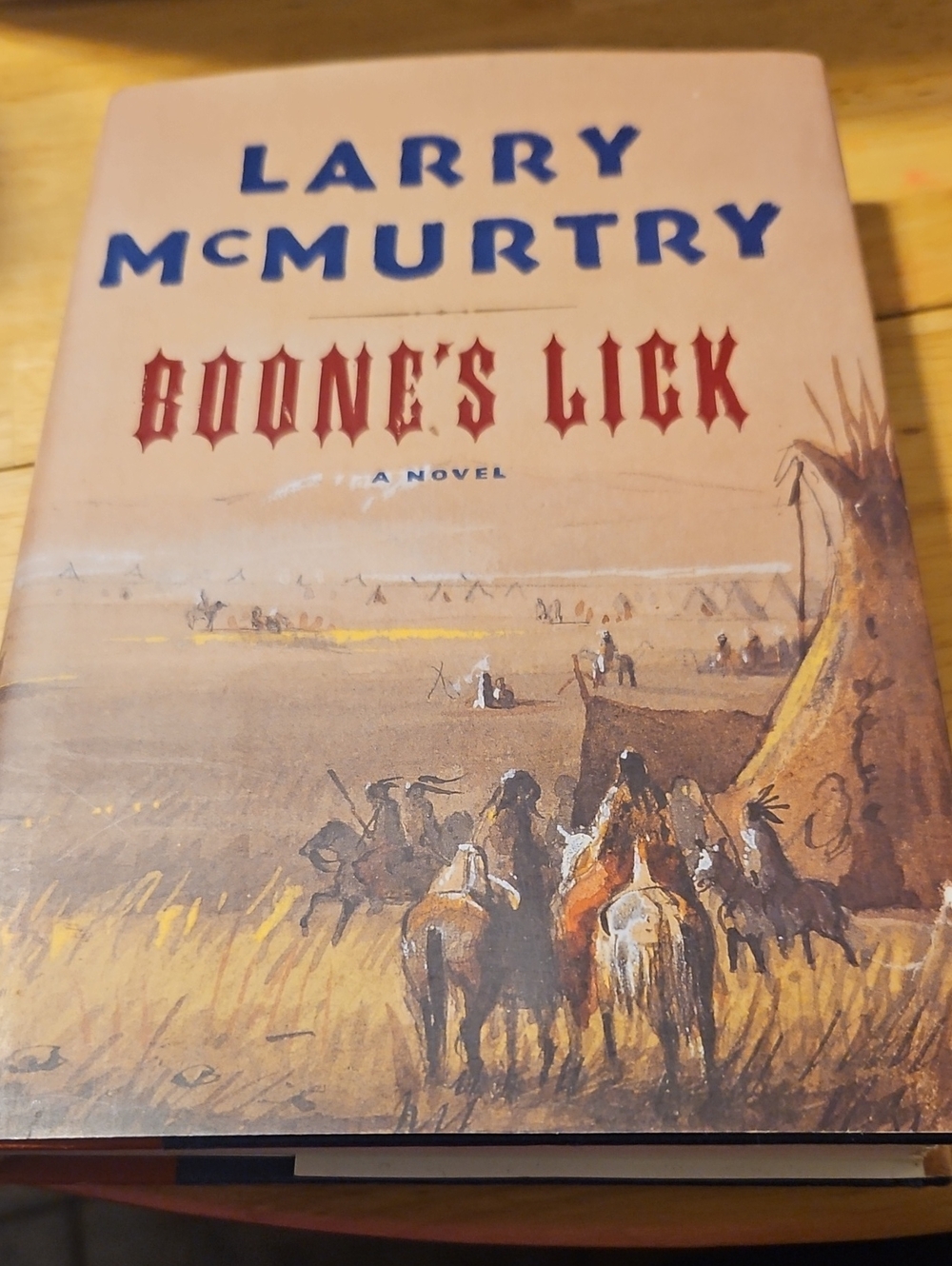 Simon & Schuster Boone's Lick Larry McMurtry Hardcover Book